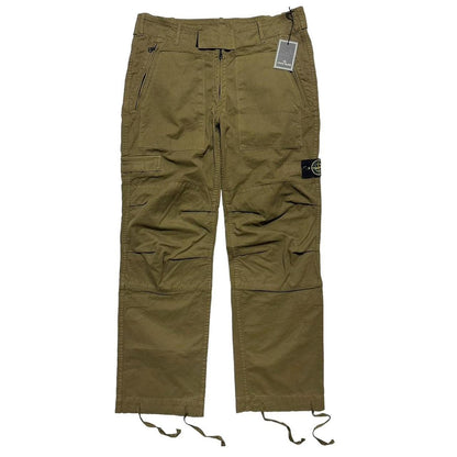 Stone Island Olive Flight Combat Cargos