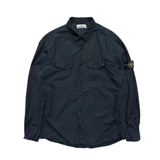 Stone Island Navy Overshirt