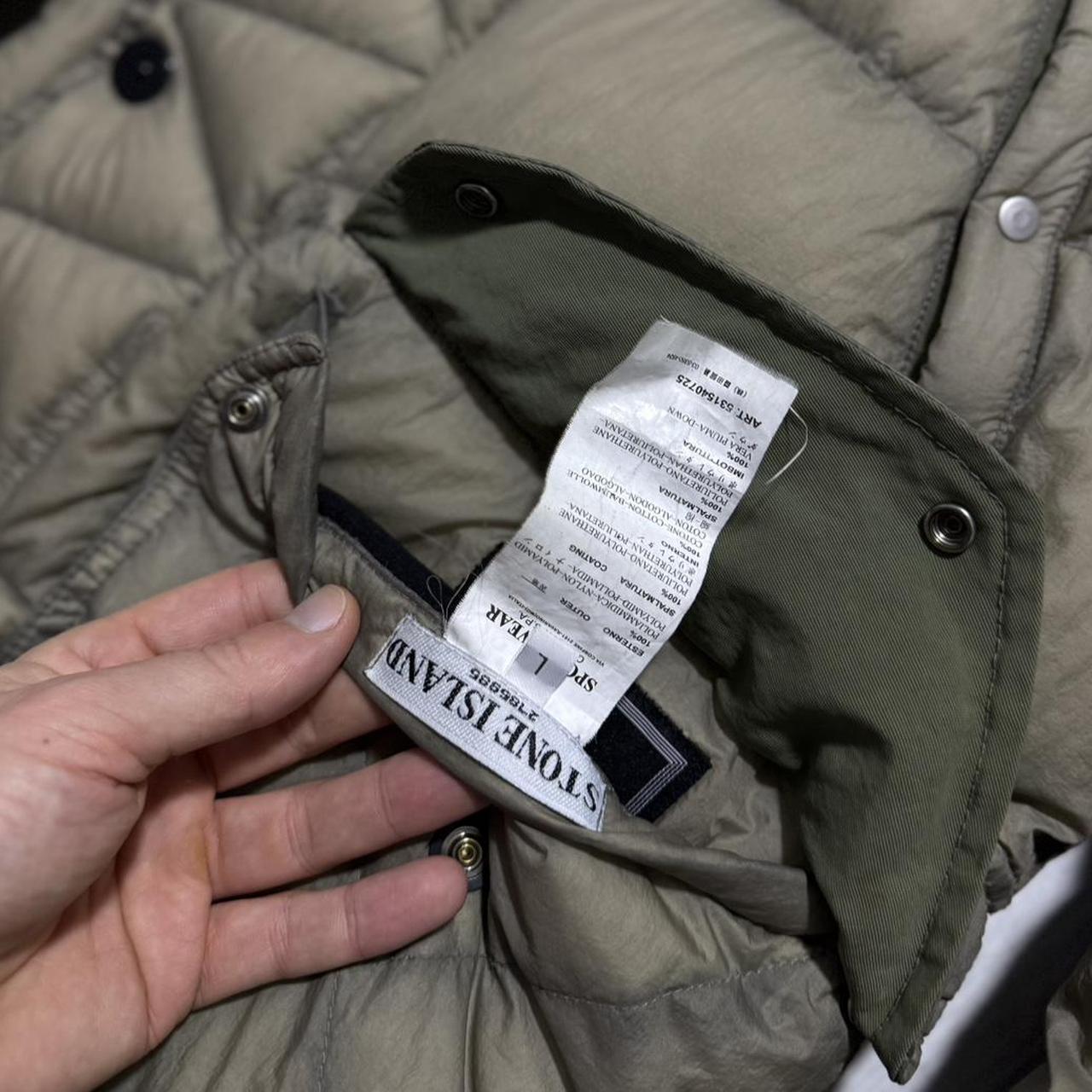 Stone Island Opaque Tela Down Reversible Jacket