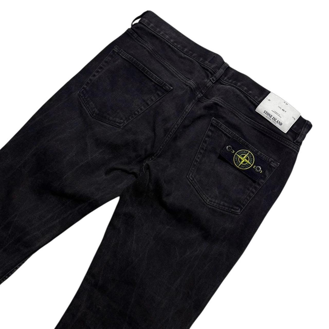 Stone Island Dark Denim Jeans | W34, Dark Denim
