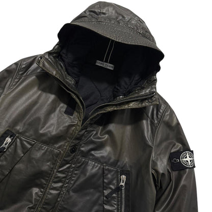 Stone Island Waxed Ice Jacket