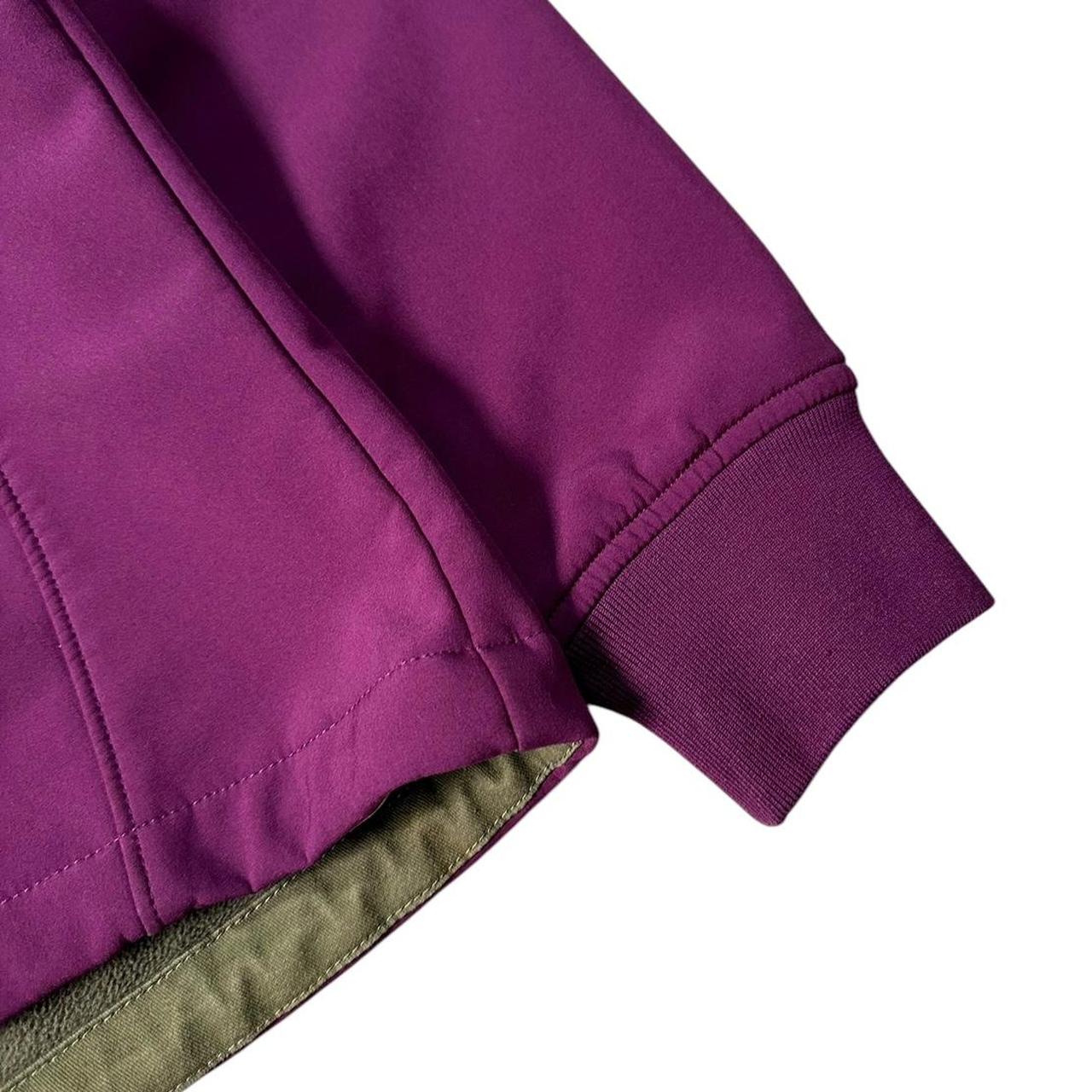 CP Company Purple Soft Shell Goggle Jacket