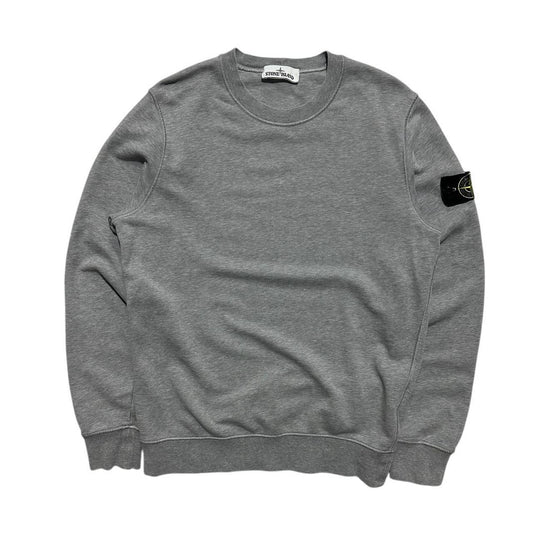 Stone Island Grey Pullover Crewneck