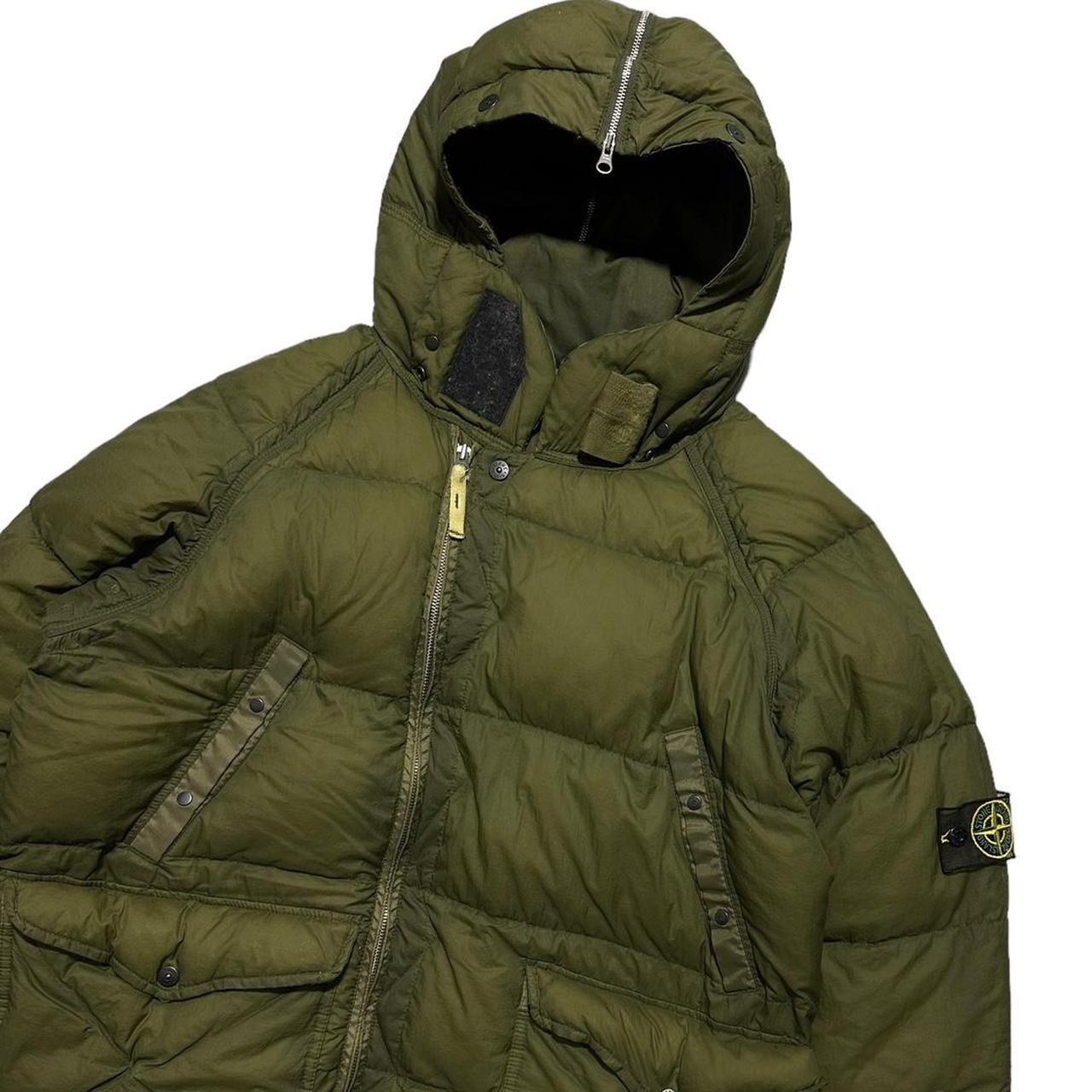Stone Island Opaque Mesh Down Jacket - Known Source