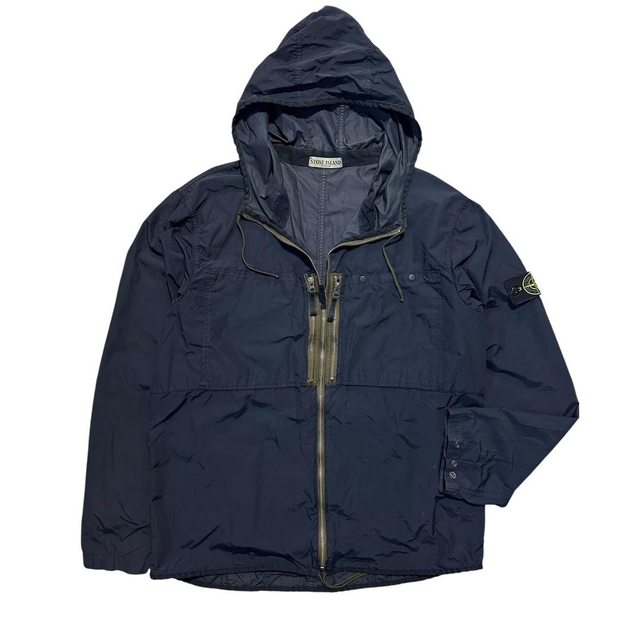 Stone Island Navy Nylon Jacket