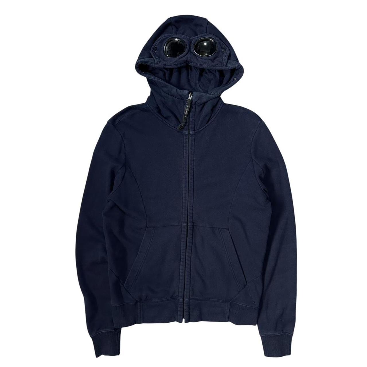 CP Company Blue Goggle Hoodie