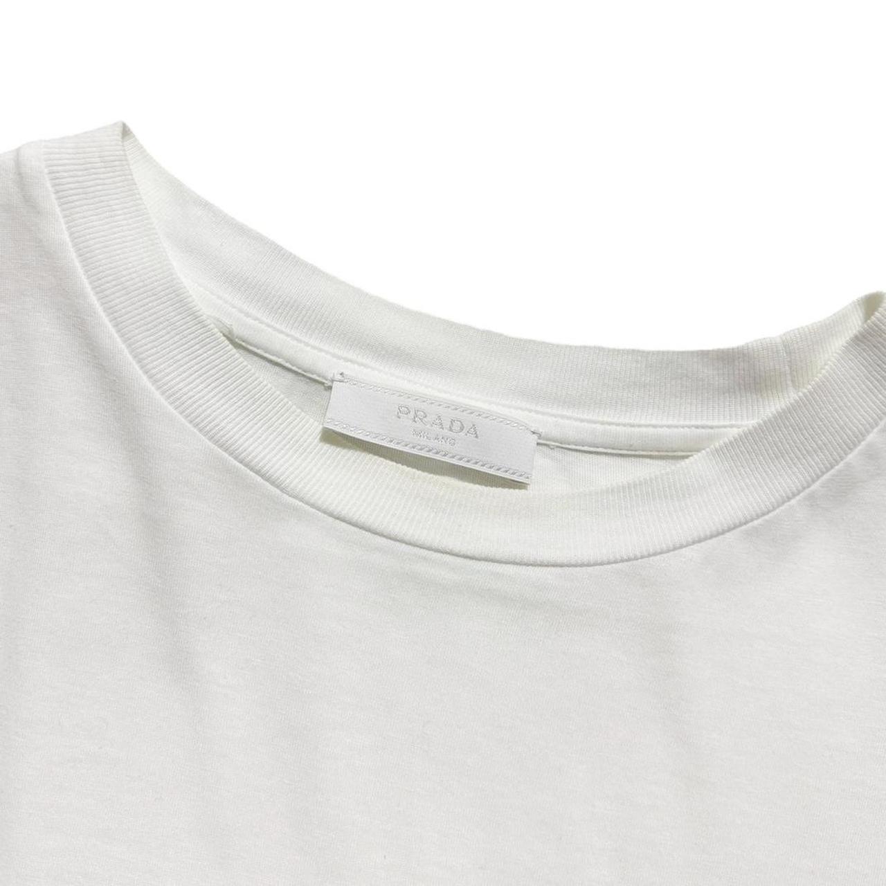 Prada Logo T-Shirt | XL, White