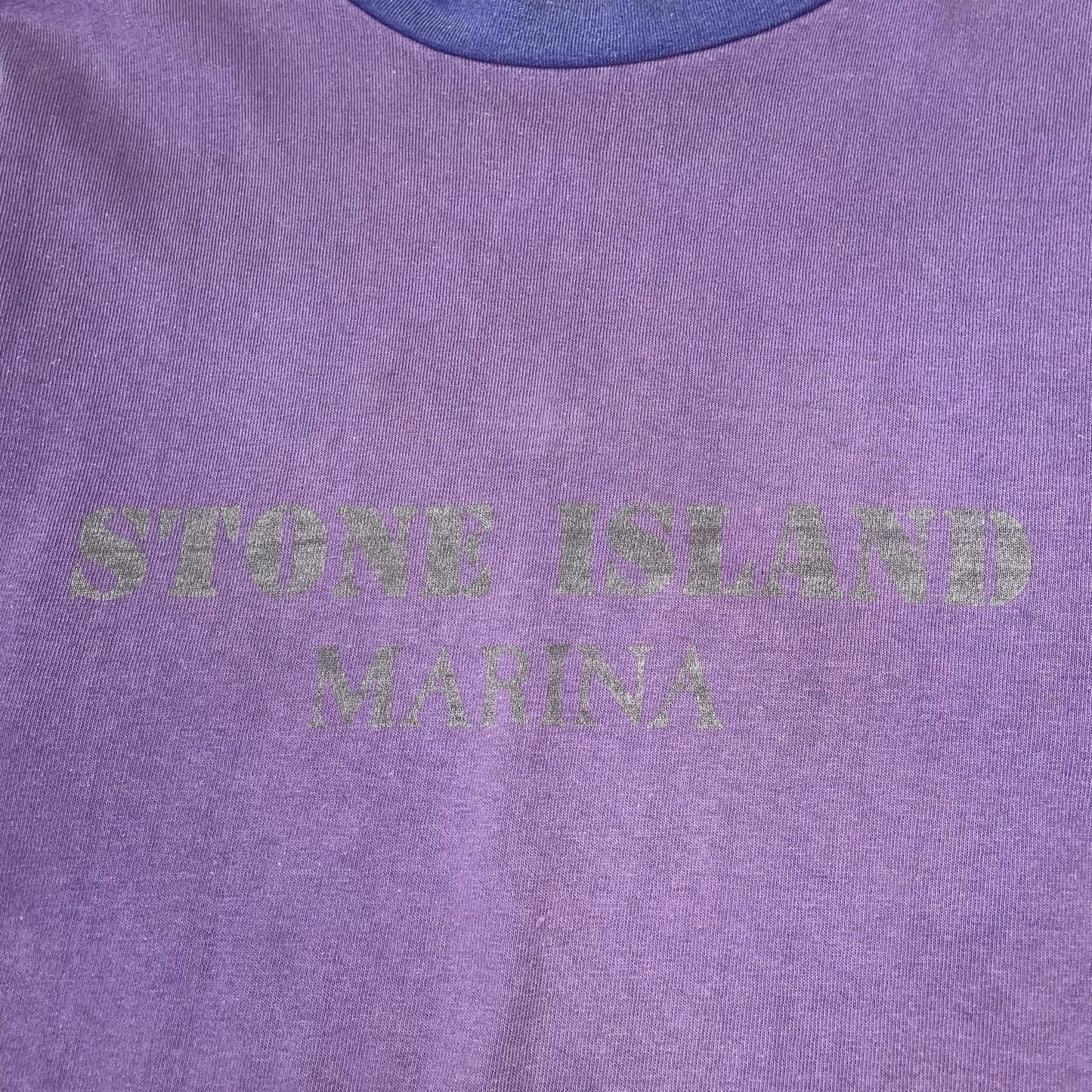 Vintage Stone Island Marina T-Shirt, Size Medium | O/S, Purple