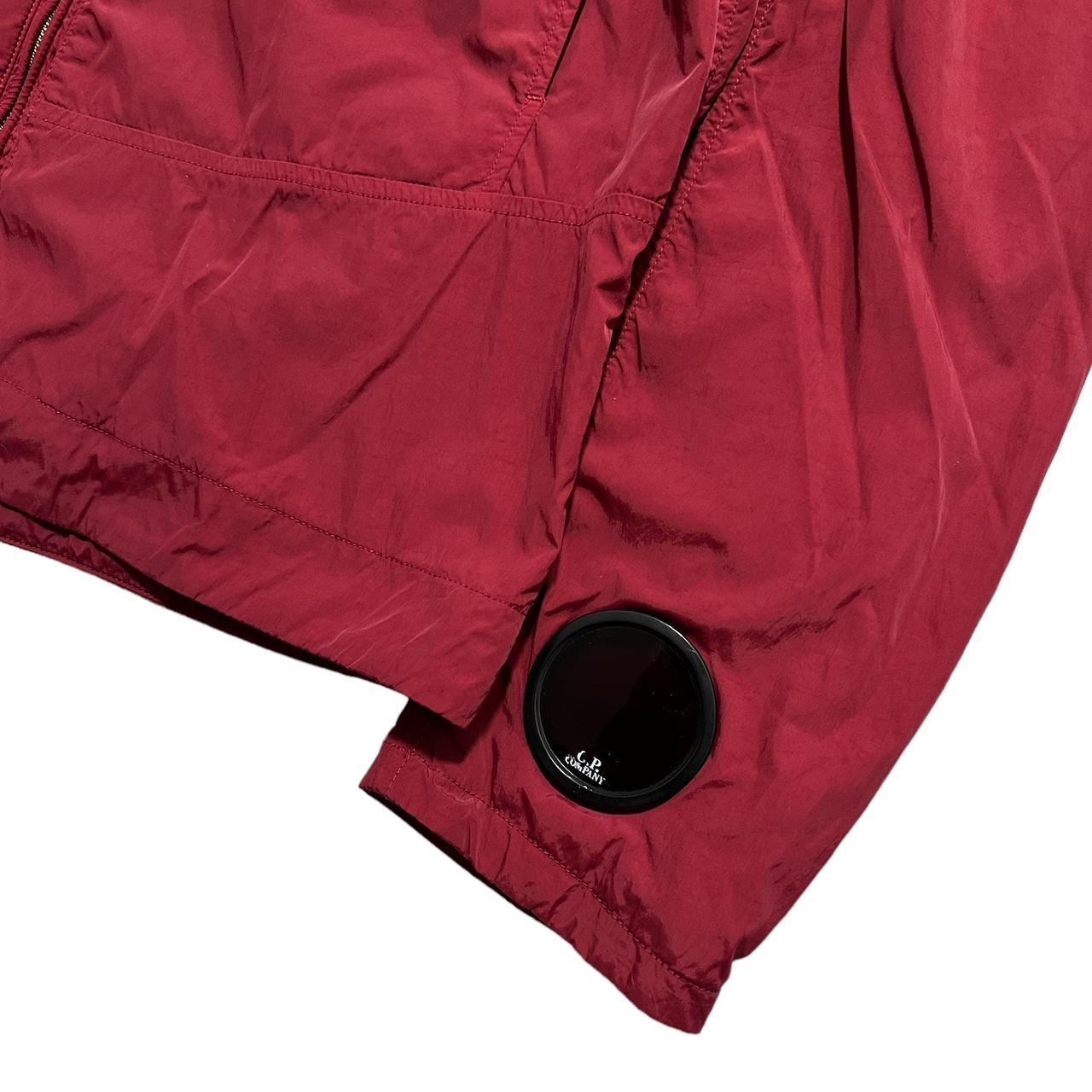 CP Company Red Nylon Watchviewer Jacket