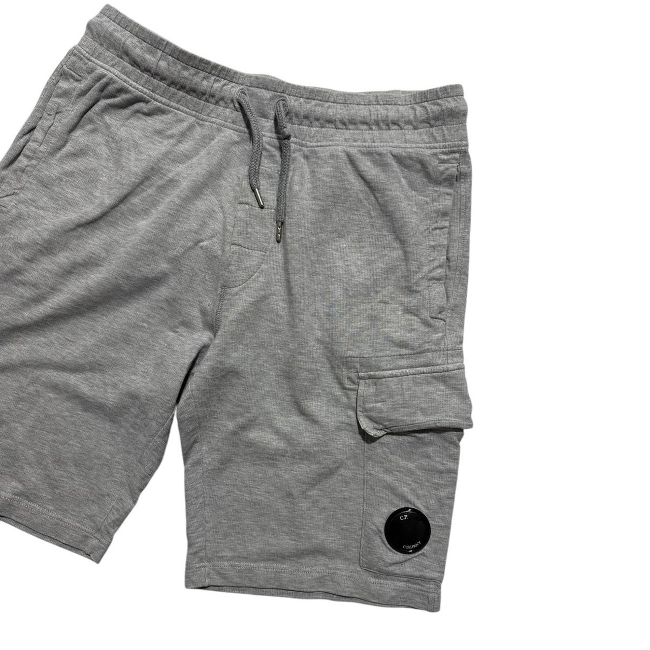 CP Company Grey Cotton Shorts