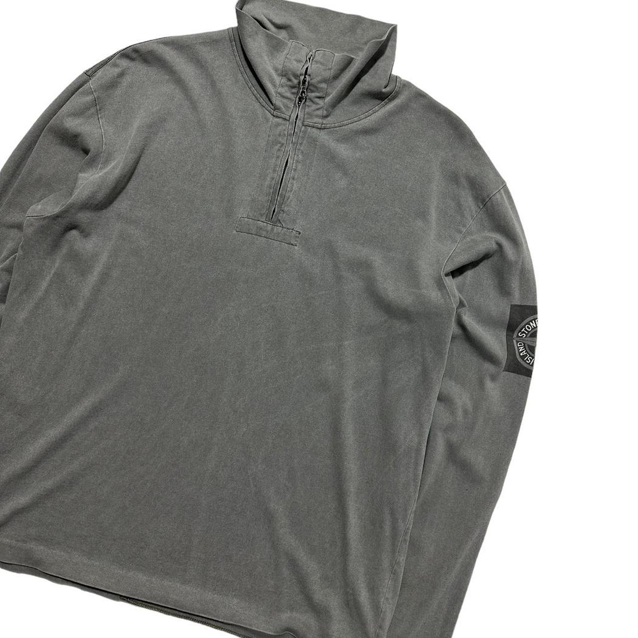 Stone Island Quarter Zip Pullover