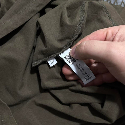 CP Company Long Sleeve Khaki Top