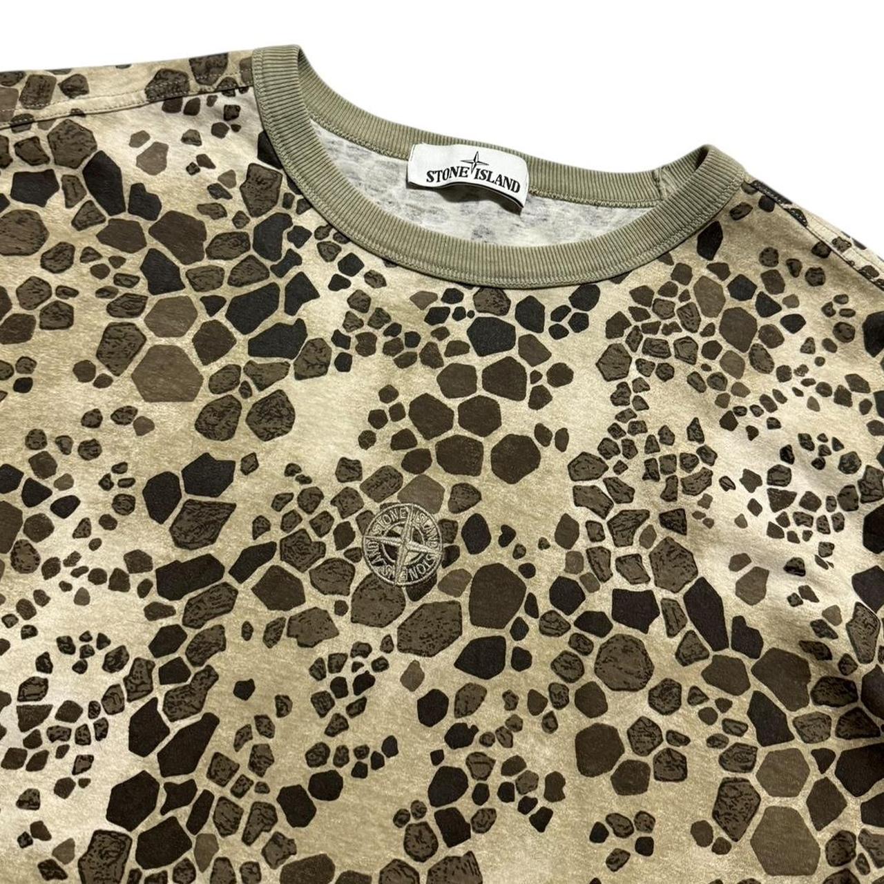 Stone Island Crocodile Camo T-Shirt