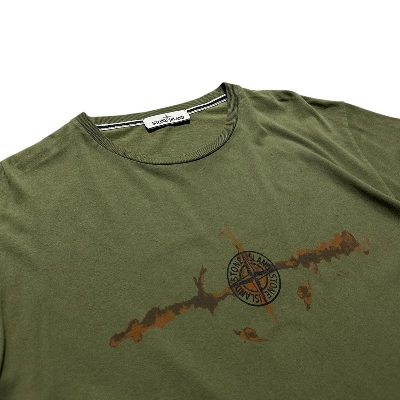 Stone Island Khaki T-Shirt