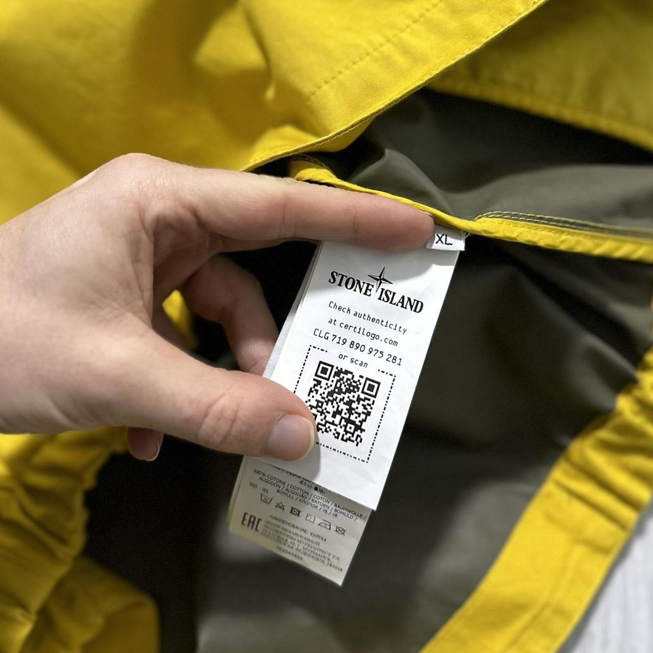 Stone Island Raso Gommato 40th Anniversary Anorak Jacket