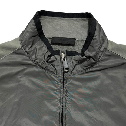Prada Hybrid Nylon Zip Up