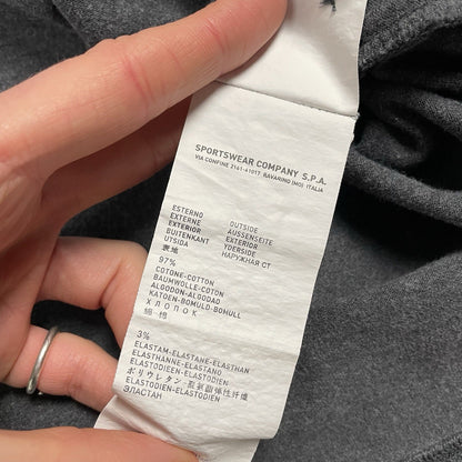 Stone Island Long Sleeve Polo, Size XXL | O/S, Grey