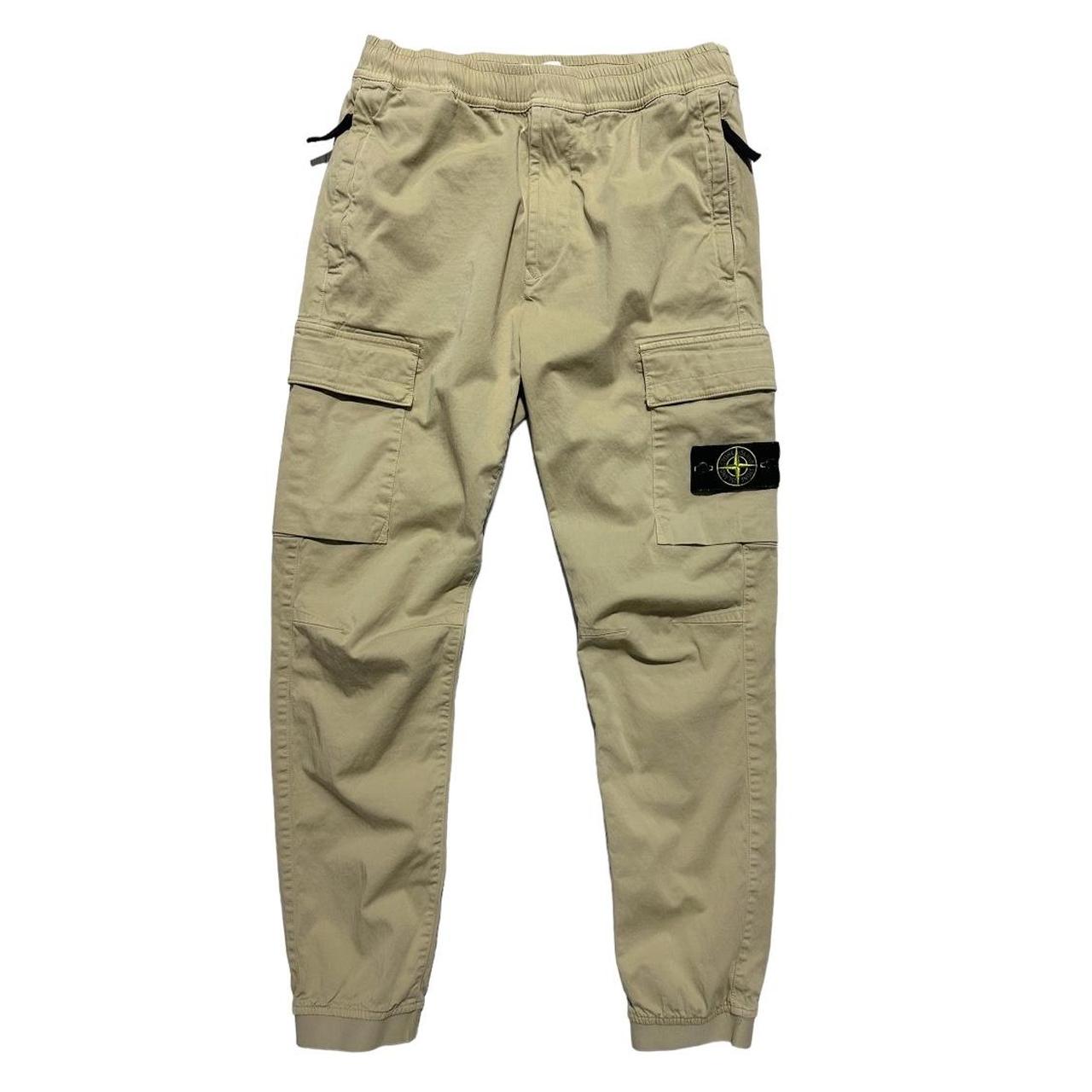 Stone Island Tan Combat Cargos