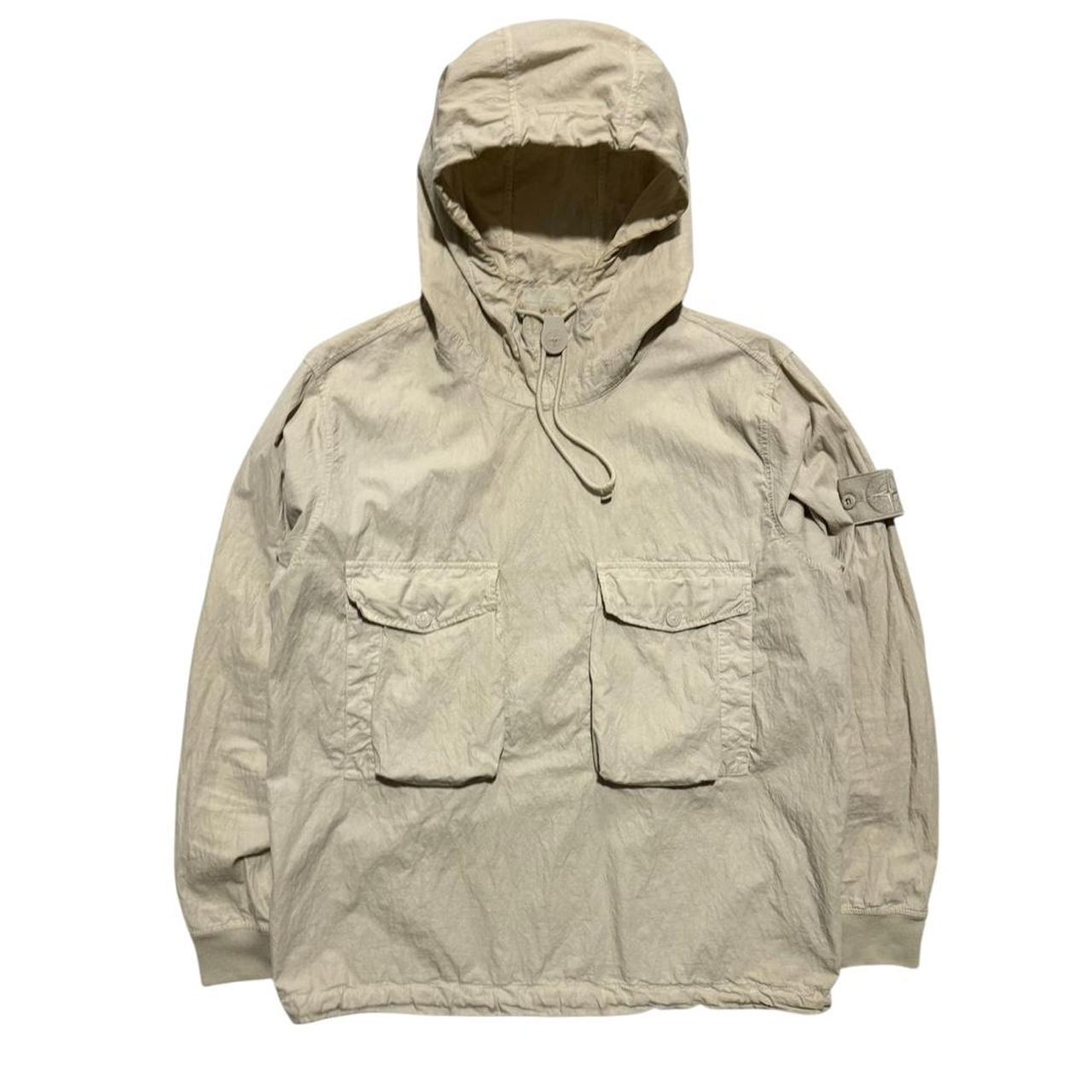 Stone Island Ghost Smock Jacket | Medium, Beige