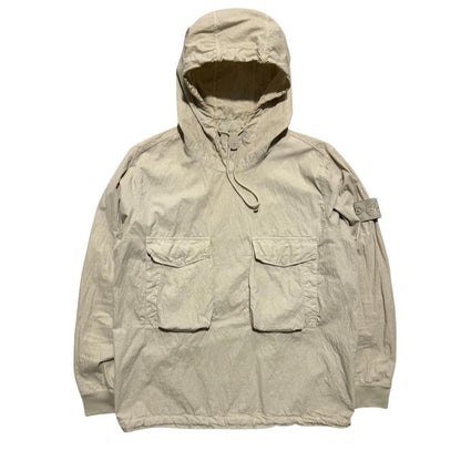 Stone Island Ghost Smock Jacket | Medium, Beige