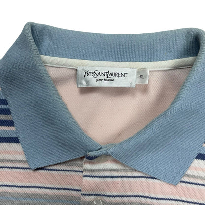YSL Polo Shirt, Size XL | O/S, Pink