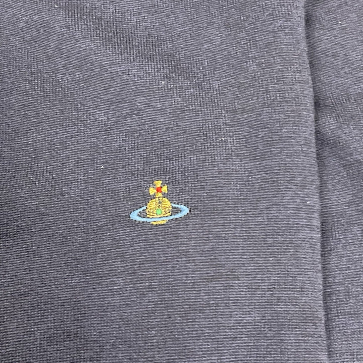Vivienne Westwood Wool Knit Cardigan, Size Small | O/S, Navy