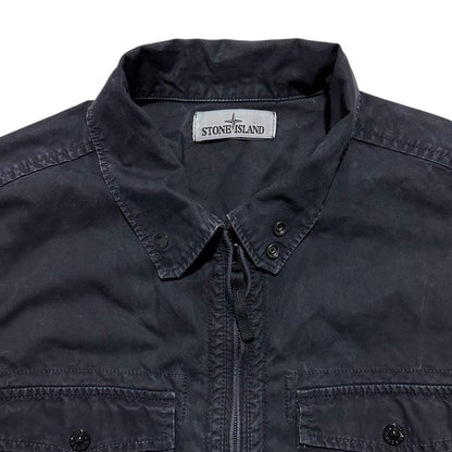 Stone Island Navy Overshirt