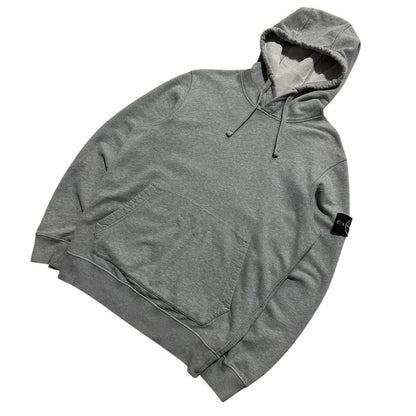 Stone Island Grey Pullover Hoodie