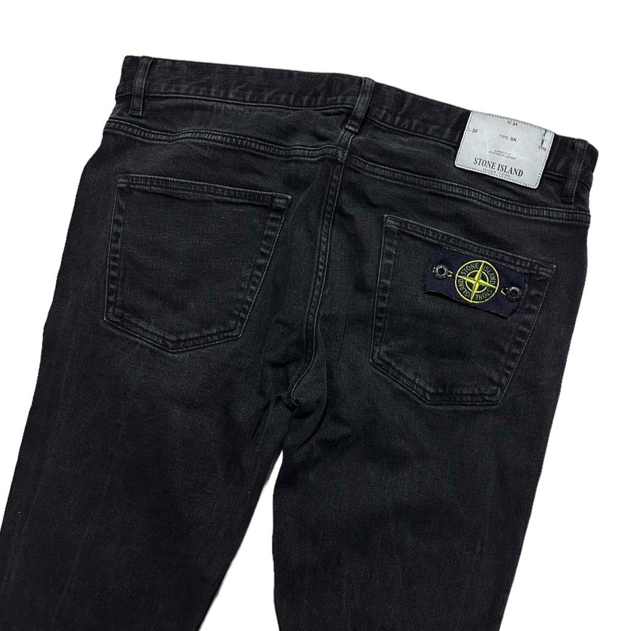 Stone Island Black Jeans