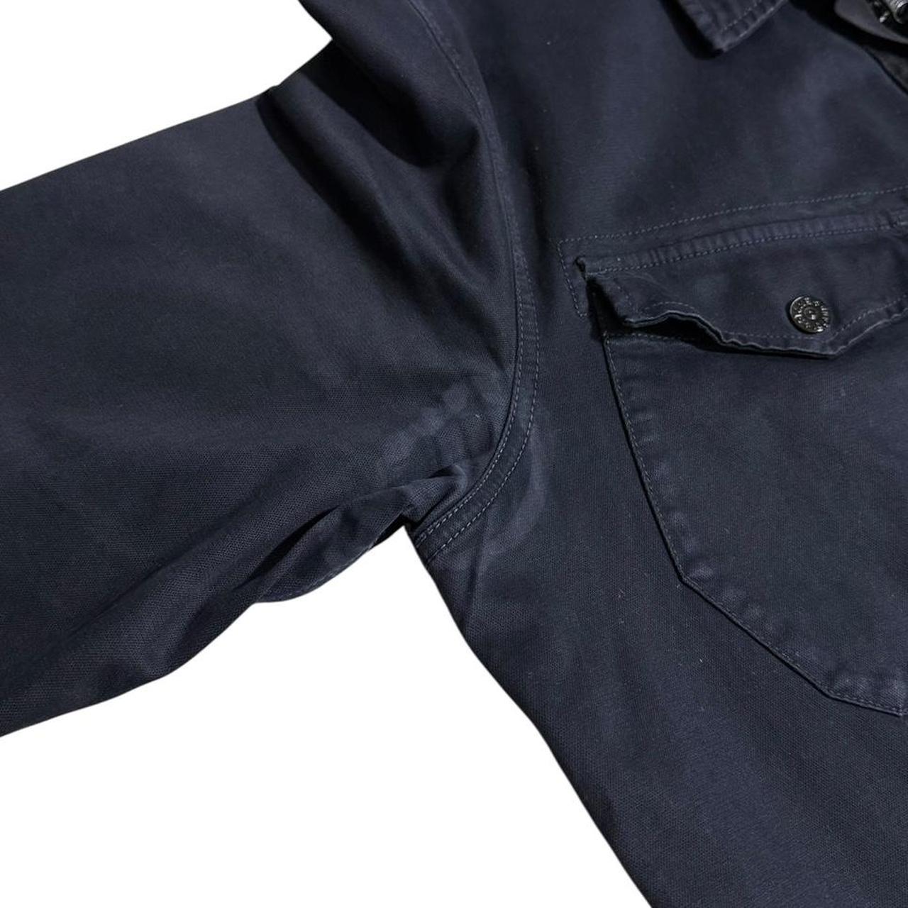 Stone Island Navy Overshirt