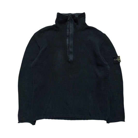 Stone Island Quarter Zip Pullover Knit