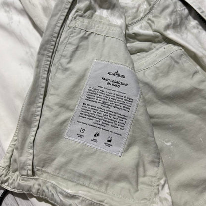 Stone Island Hand Corrosion Raso Field Jacket