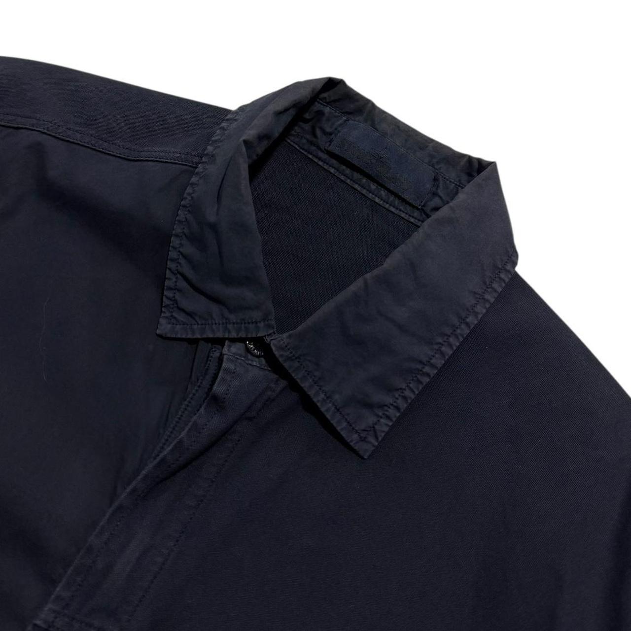 Stone Island Navy Ghost Overshirt