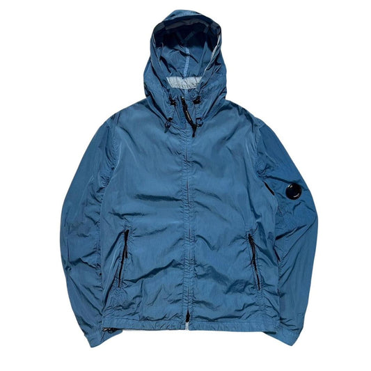 CP Company Nylon Blue Goggle Jacket