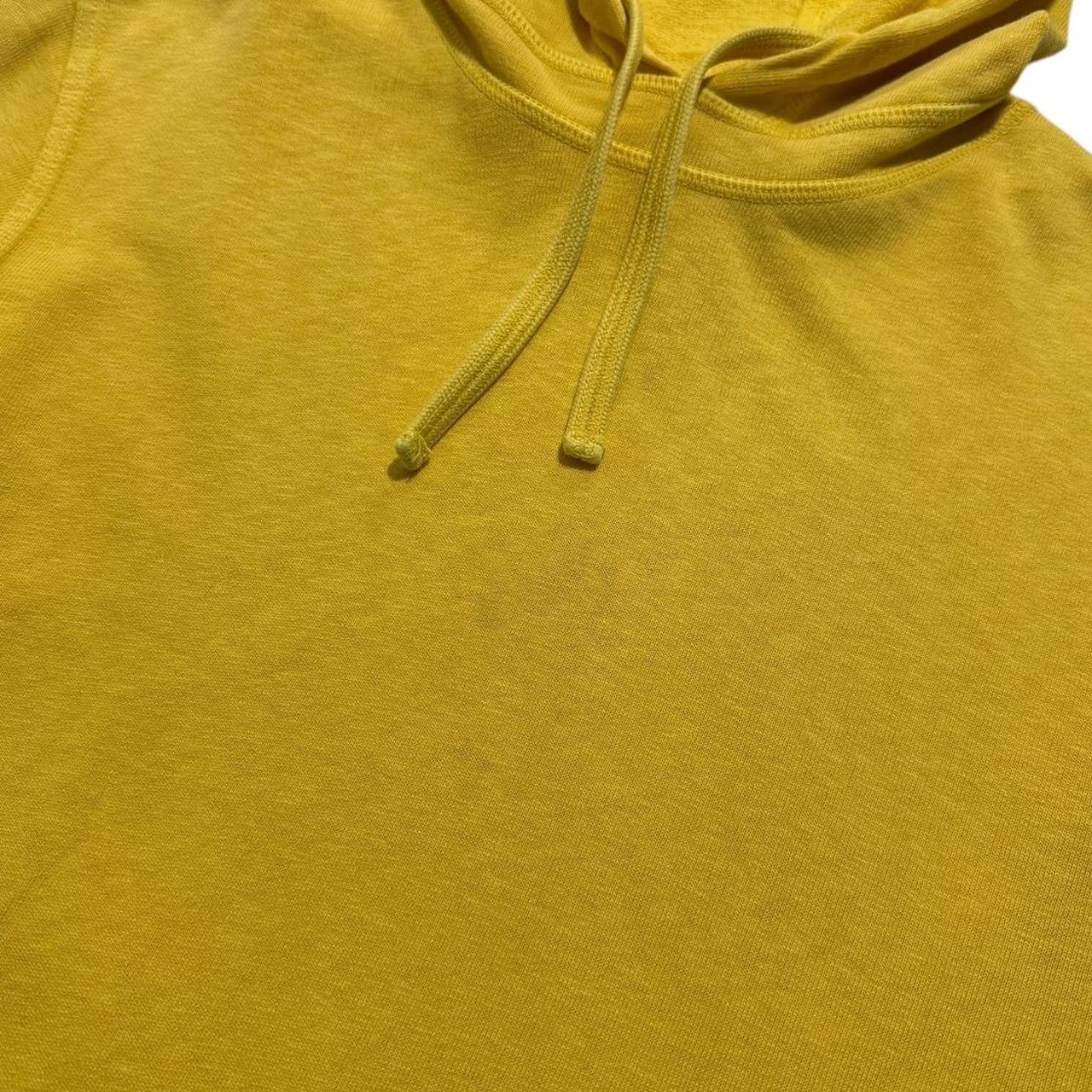 Stone Island Yellow Pullover Hoodie