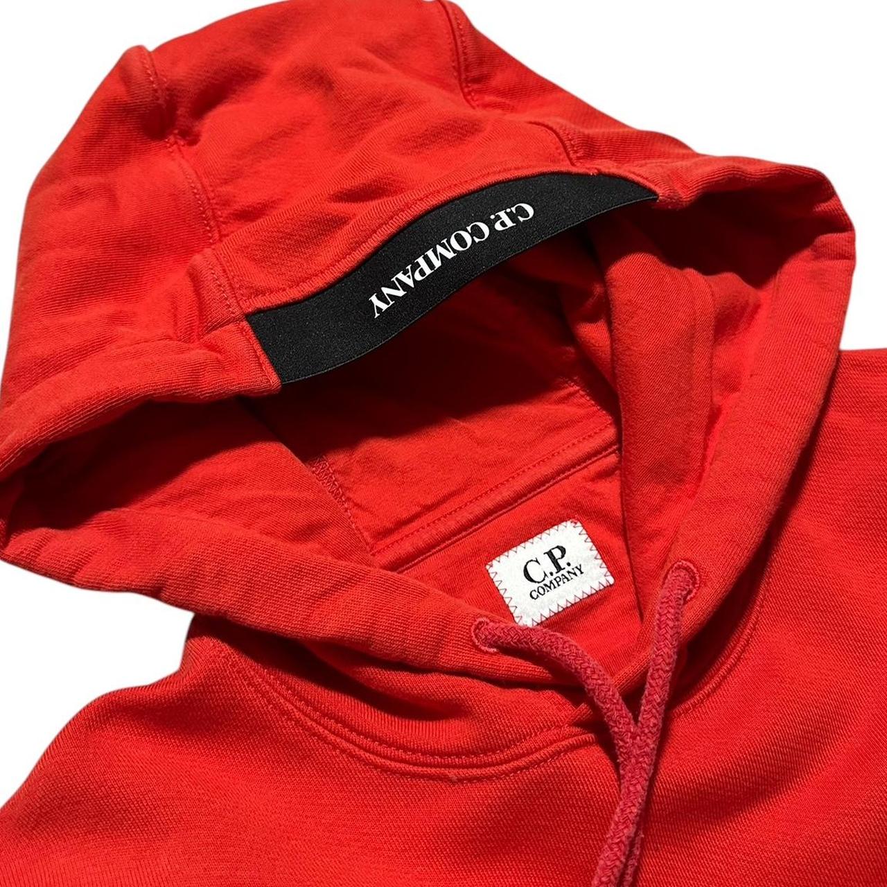 CP Company Red Pullover Hoodie