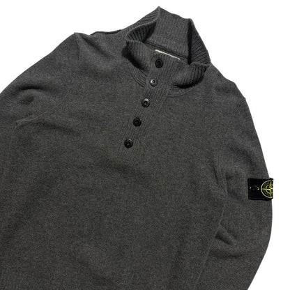 Stone Island Wool Quarter Zip