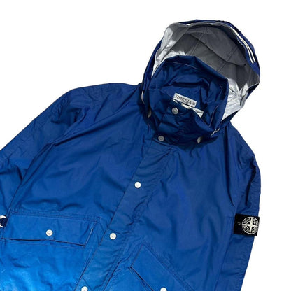 Stone Island Blue Reflective Jacket