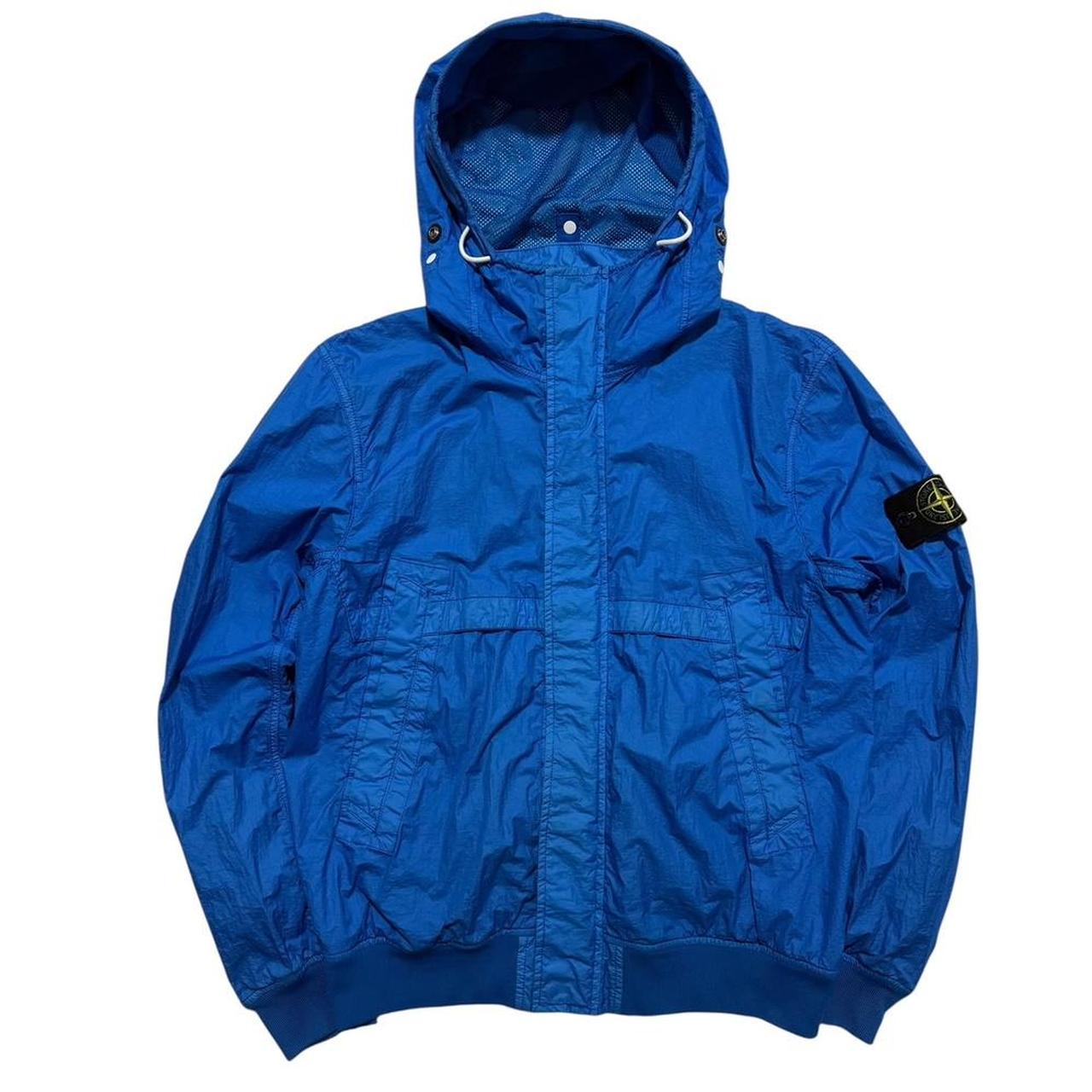 Stone Island Membrana 3L TC Jacket | Medium, Blue