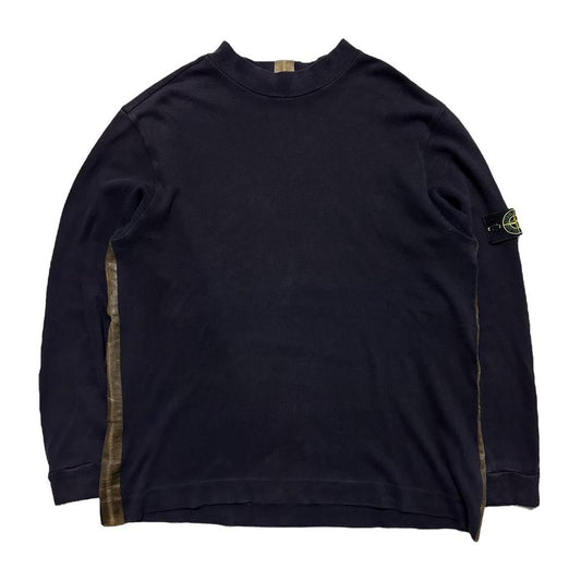 Stone Island Mock Neck Pullover Jumper