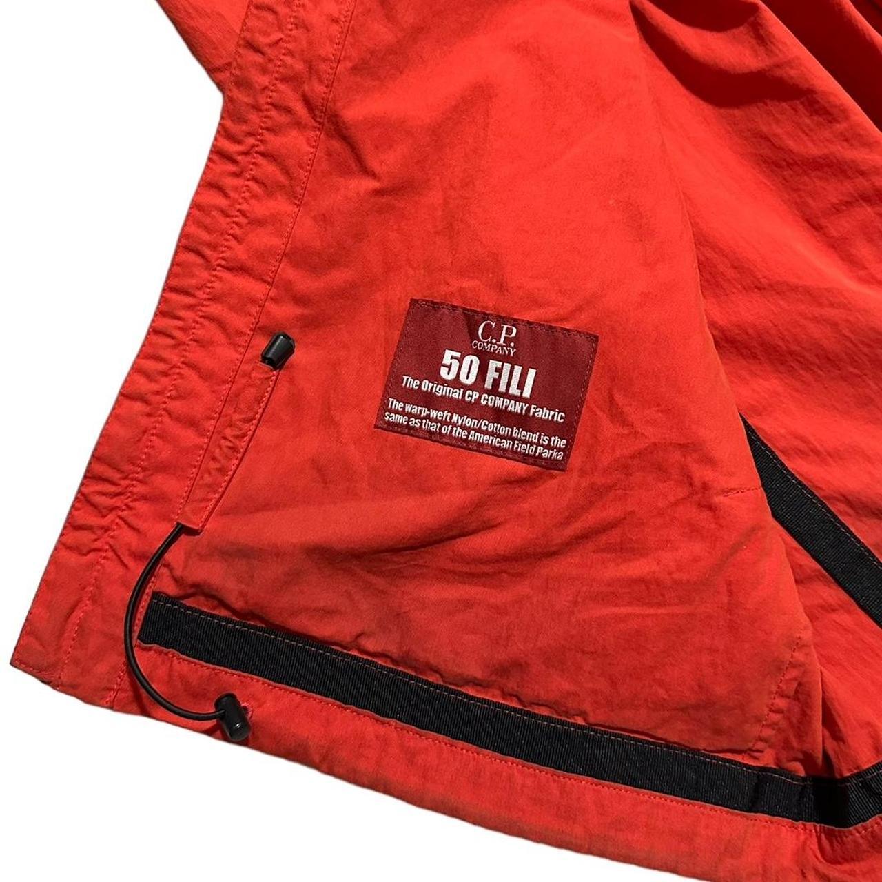 CP Company 50 Filli Red Canvas Jacket - Known Source