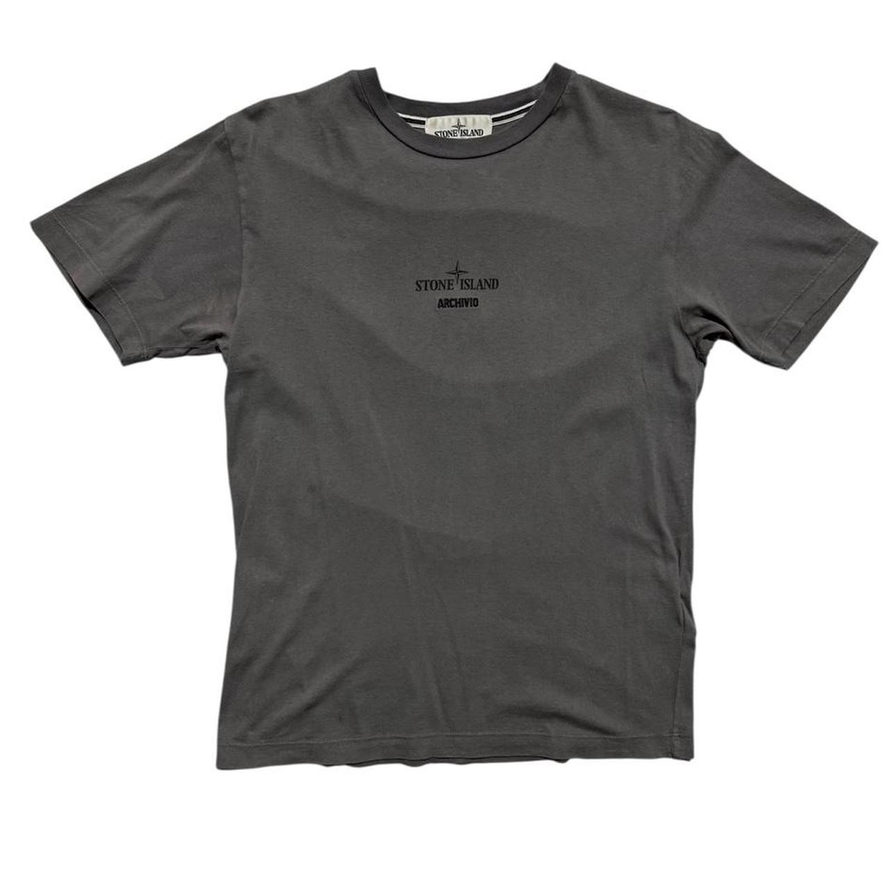 Stone Island Archivo T-Shirt | Small, Charcoal