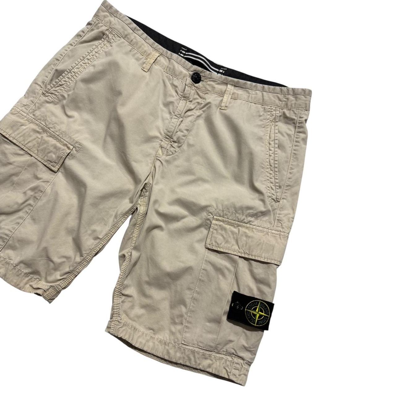 Stone Island Canvas Shorts Great