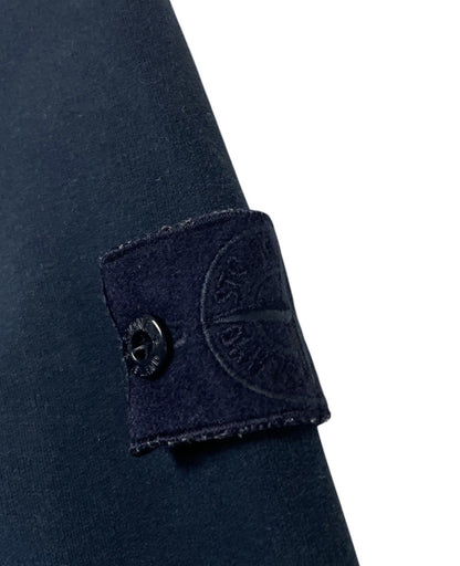 Stone Island Navy Ghost Pocket Sweatshirt, Size 3XL | O/S, Blue
