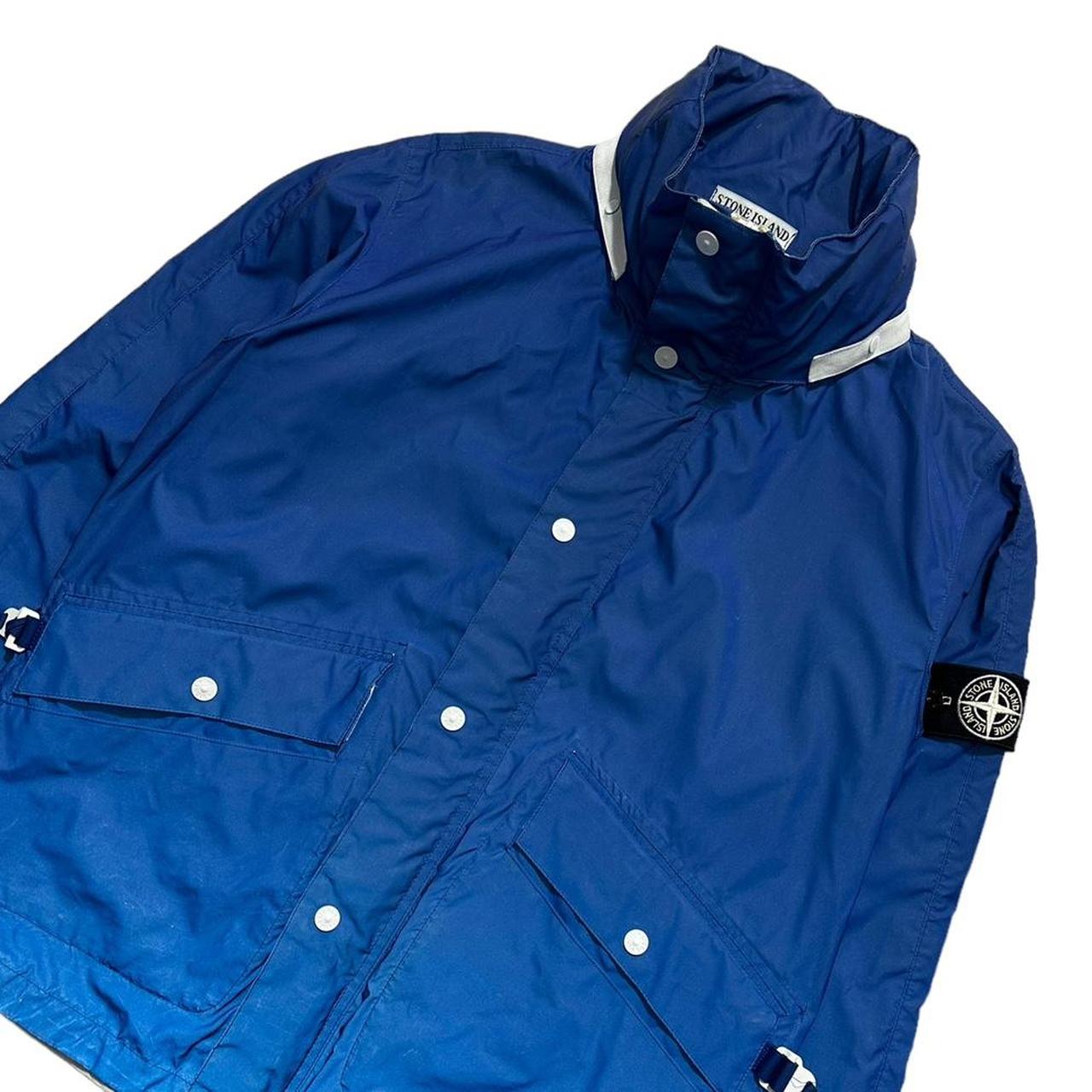 Stone Island Blue Reflective Jacket