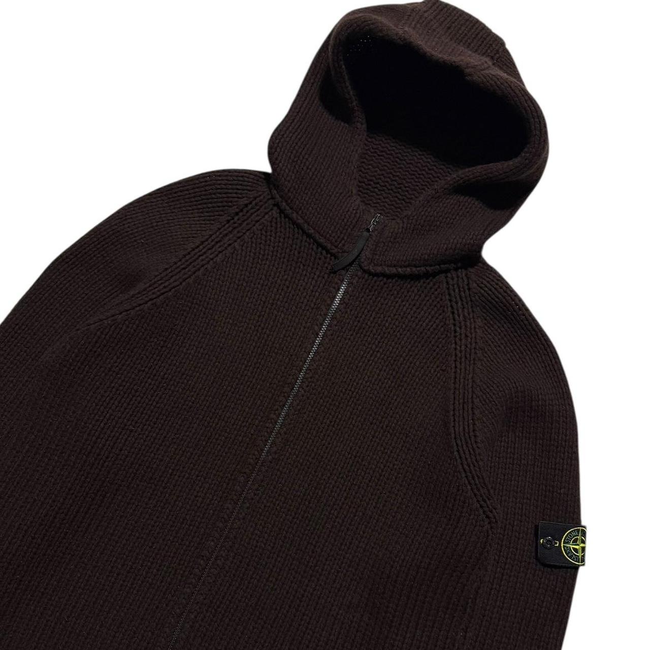 Stone Island Heavy Knit Hoodie