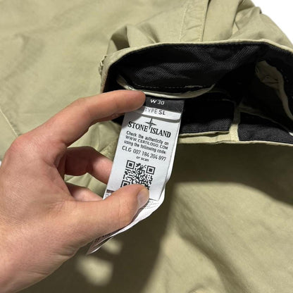 Stone Island Canvas Shorts