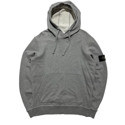 Stone Island Grey Pullover Hoodie - Known Source