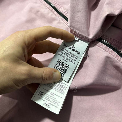 Stone Island Single Pocket Pink Overshirt