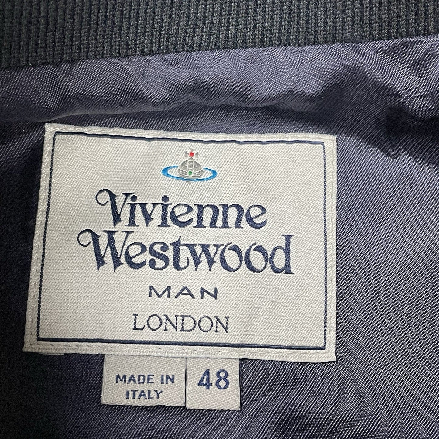 Vivienne Westwood Gingham Check Bomber Jacket, Size Medium | O/S, Multicoloured